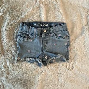 Cat & Jack 12M Girl Denim Shorts